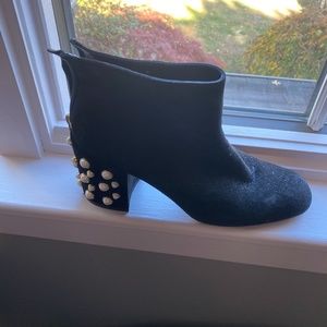 Stuart weitzman studded booties